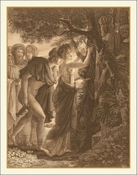 Дафниса и хлою. Daphnis and Chloe гравюра 1802.