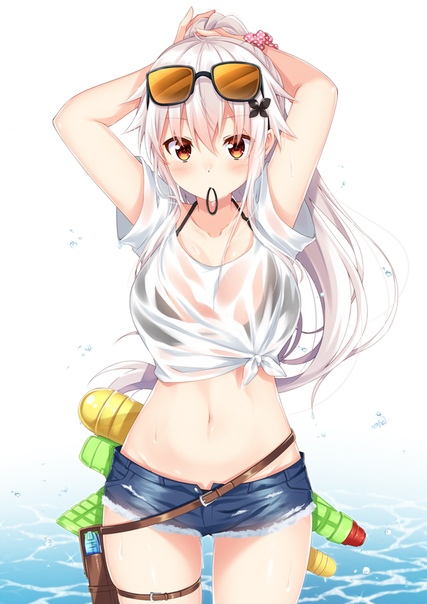 Crop top hentai